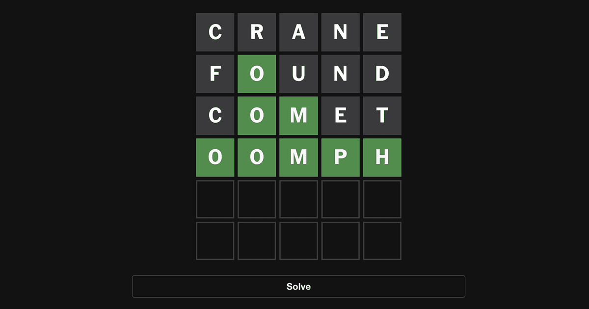 Best Next Wordle Guess