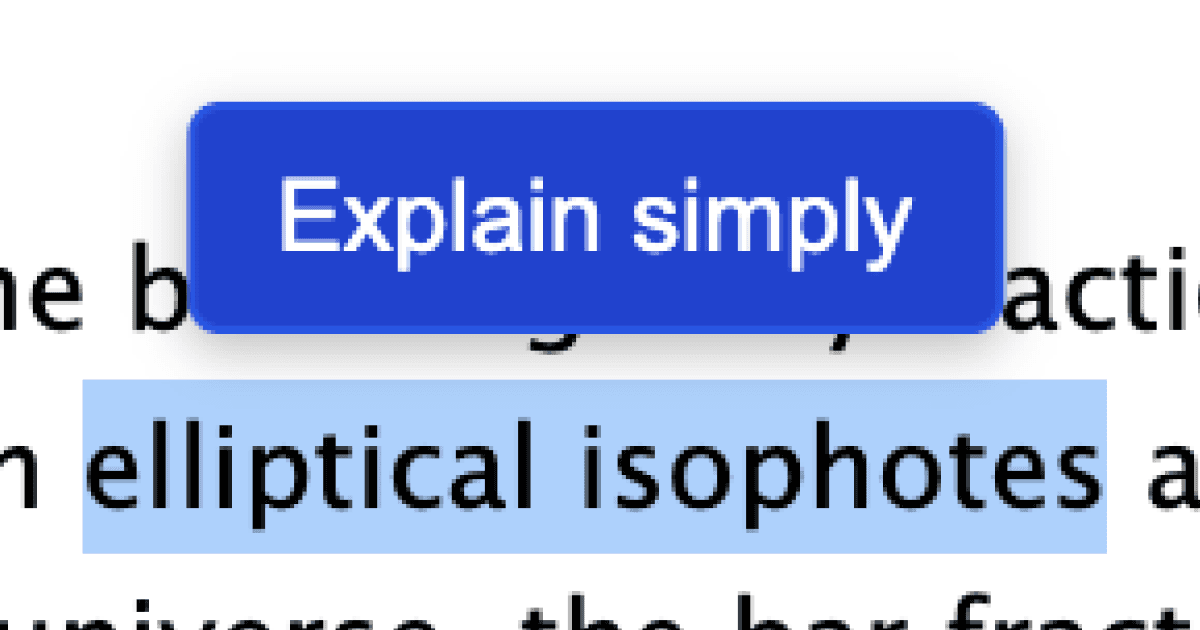Explain Selected Text